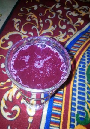 A picture of Beetr root juice.