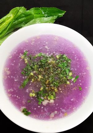 Hình của món Canh Khoai Mỡ Nấu Thịt.