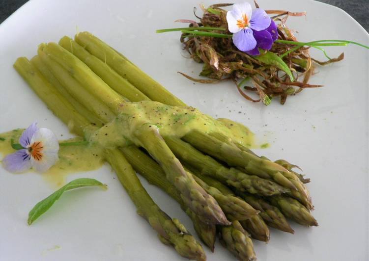 La façon simple de faire des recettes Asperges anti gaspi parfait