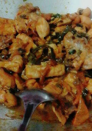 Foto resep Ayam tahu bumbu kecap..