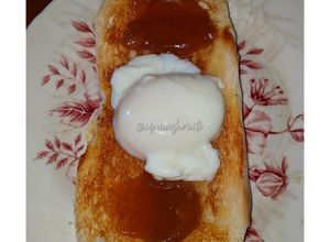 Gambar Roti Titab Telur Goyang Ala Kopitiam
