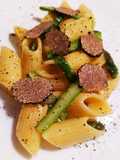 Mezze Penne con Punte di Asparagi e Tartufo