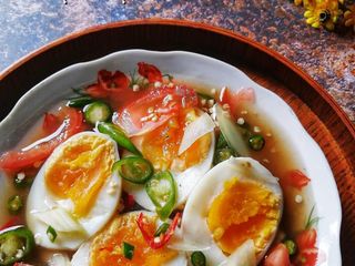 Telur Rebus Air Asam Viral