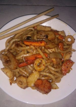 Foto resep Yaki udon jepang