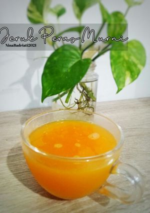 Foto resep Jeruk Peras murni