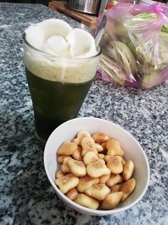 Hình của món Rau má dừa.