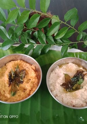 A picture of Coconut chutney.
