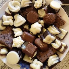 #Mothersday Homemade Chocolates A picture of #Mothersday Homemade Chocolates.
