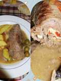 Rollo de carne relleno "Manolita"