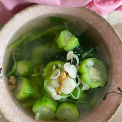 A picture of Jangan Kunci (Kunci Rhizome Soup).