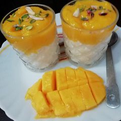 A picture of Mango Kheer.