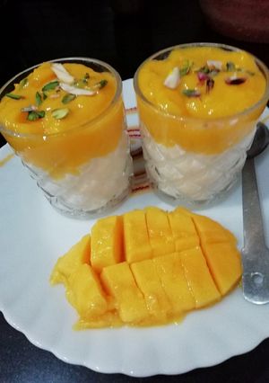 A picture of Mango Kheer.