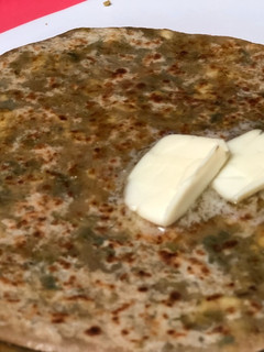 A picture of Broccoli,Cauliflower and Panner Paratha#hmf#breakfast# post no 4.