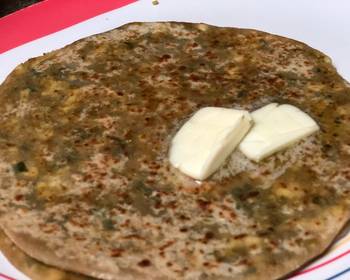 Popular Cuisine BroccoliCauliflower and Panner Paratha
hmf breakfast post no 4 Delicious