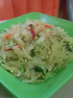 Foto resep Tumis pepaya muda