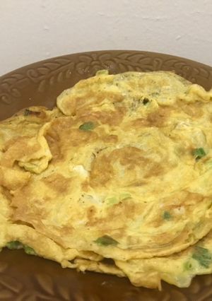 Foto resep [201] Telur Dadar Daun Bawang