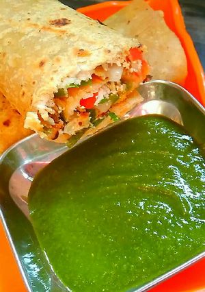 A picture of Dosa Paratha Role.