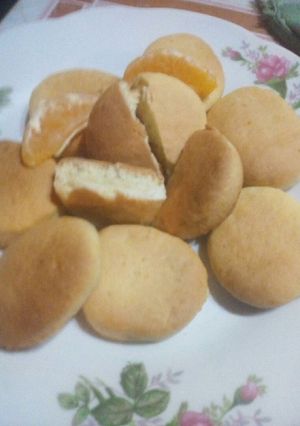 Una foto de Galletas de naranja