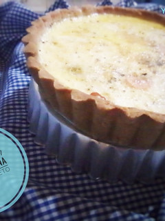 Foto resep Quiche loraine / savory tuna sosis pie keto #ketopad_cp_pieketo