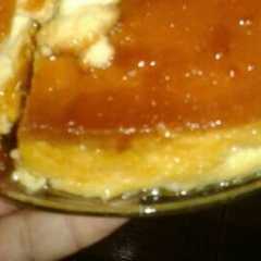 Una foto de Flan casero