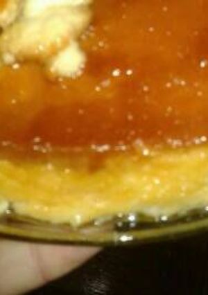 Una foto de Flan casero