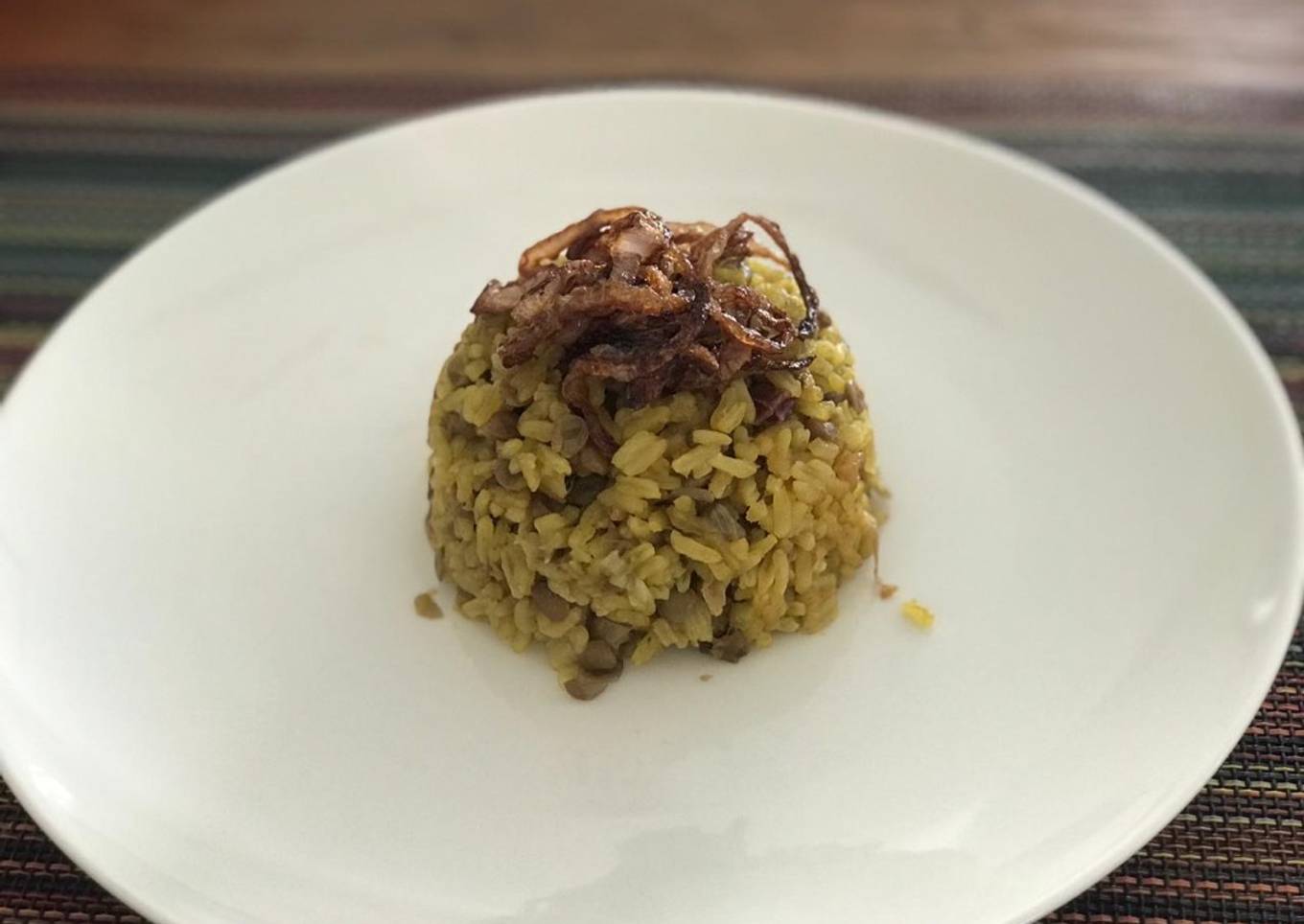 Arroz de lenteja