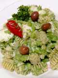 Radiatori con baccalà e broccoletti baresi