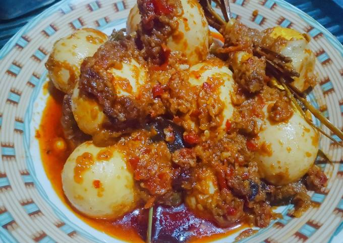 Rendang telur