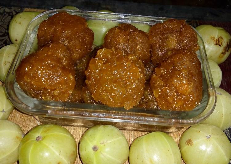 Simple Way to Prepare Super Quick Homemade Amla ladoo