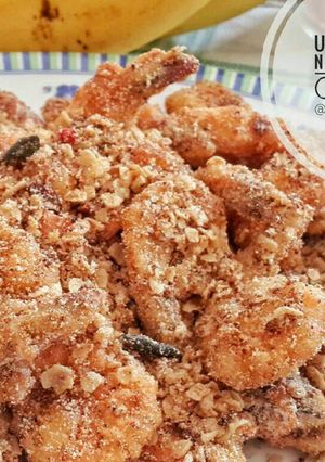 Foto resep Prawn Cereal / Udang Goreng Nestum (Oatmeal)