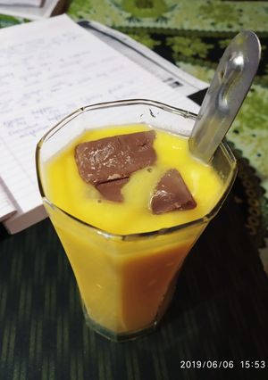 A picture of Mango lassi.