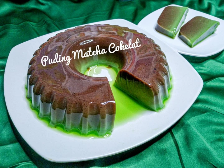 Langkah Gampang Membikin Resep Puding Matcha Cokelat yang Menggugah Selera Anti Ribet, Uenak Banget