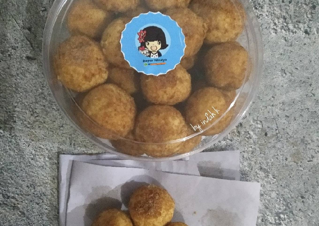 Palm Cheese Cookies Tanpa Mixer