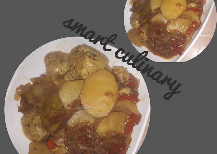 Meat ball stew