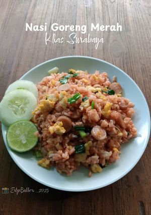 Foto resep Nasi Goreng Merah Khas Surabaya