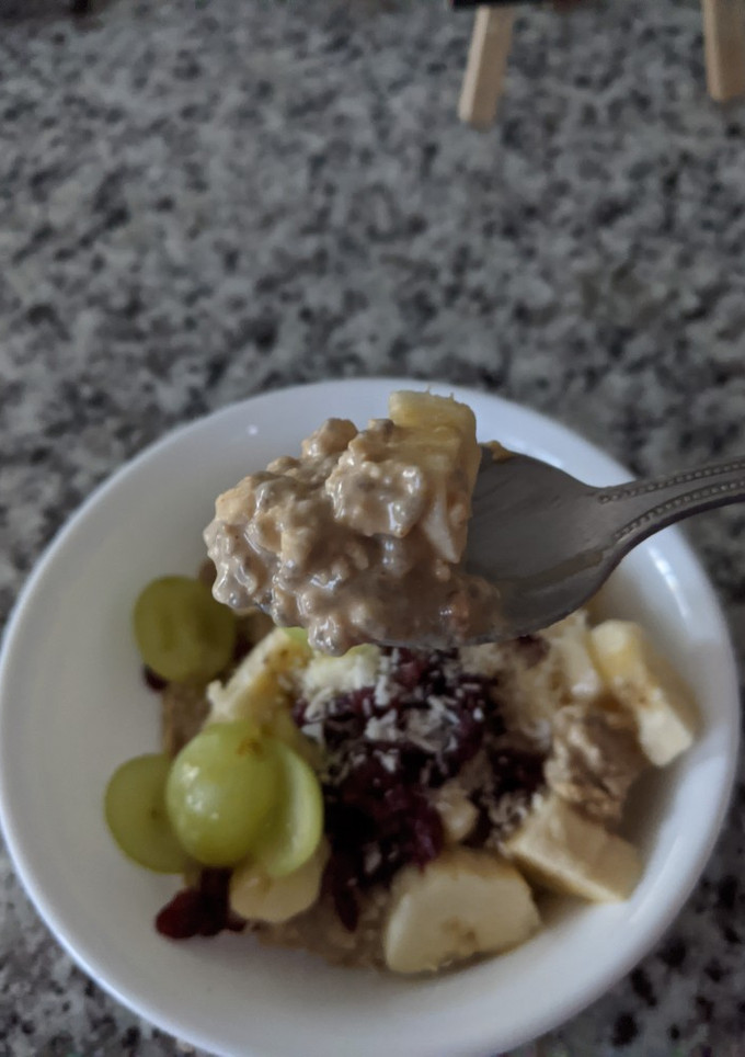 Una foto de Desayuno potente Avena y Chía