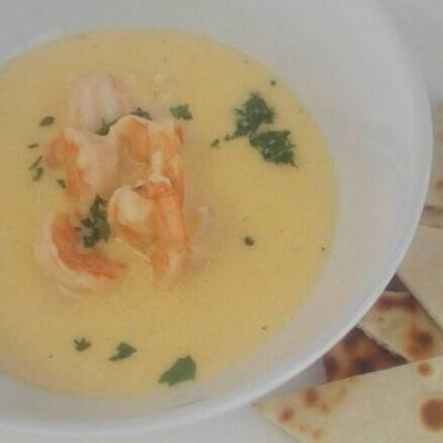 Bisque de camarón Receta de Karina Lopez- Cookpad