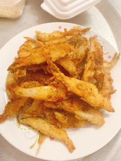 Hình của món Cá cơm chiên giòn.