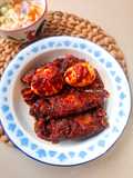 Masak Habang Ikan Sepat dan Telur