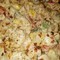 A picture of Yummy Creamy macroni salad.