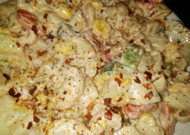 Simple Way to Make Speedy Yummy Creamy macroni salad