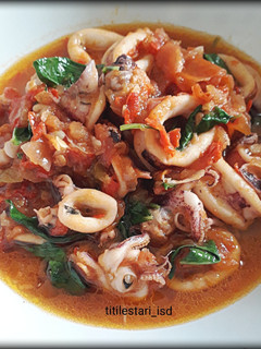 Foto resep Cumi sambal kemangi #5Minggu5Resep #cookpadcommunity_yogyakarta