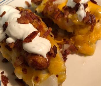 Easy Cooking Recipe Hot dogs with baked potato buns Savory Delicious