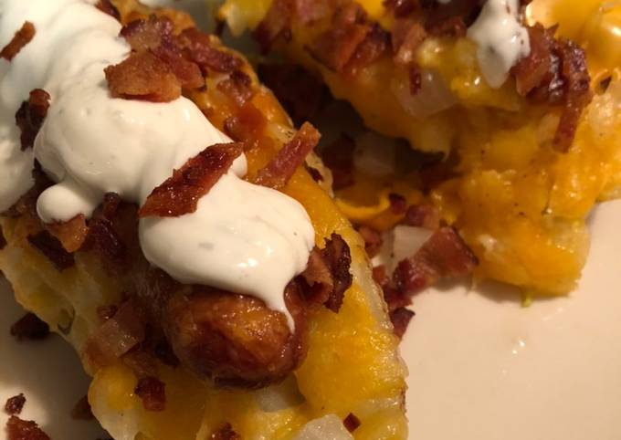 Hot dogs with baked potato buns Recipe by SherryRandall: The Leftover ...