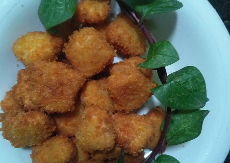 Resep Nugget tempe goreng Anti Gagal