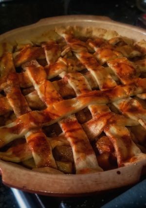 A picture of Delicious Apple Pie.
