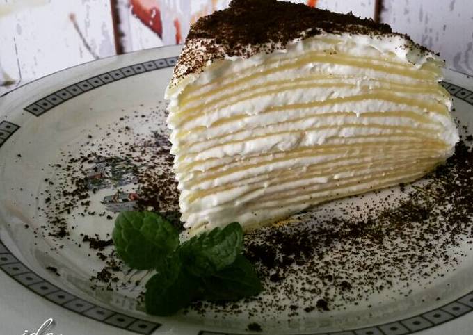 Resep Mille Crepes Oleh Idaihsan Cookpad