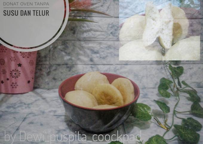 By Anak SD kelas 4 Donat super lembut oven tanpa telur+susu