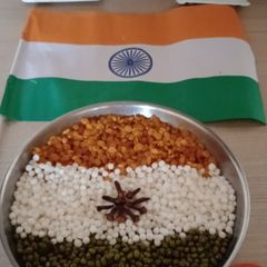 A picture of કઠોળના ત્રિરંગા.