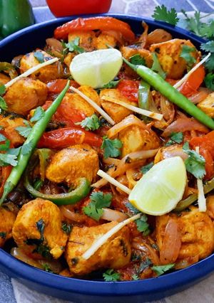 A picture of Spicy Tawa Chicken.